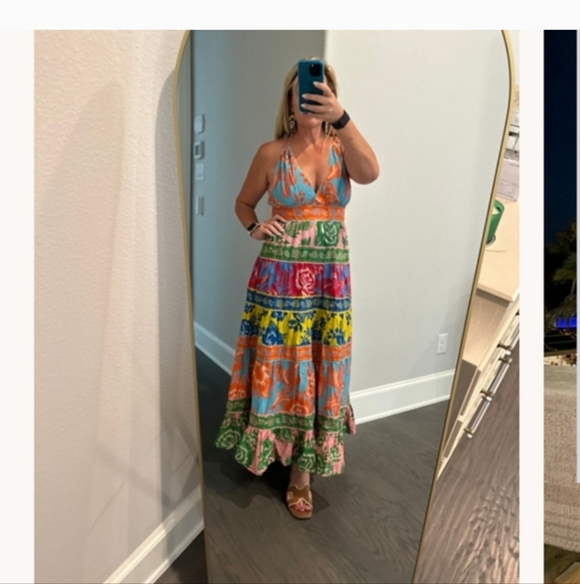 Farm Rio Mix Mididress - Picture 2 of 6